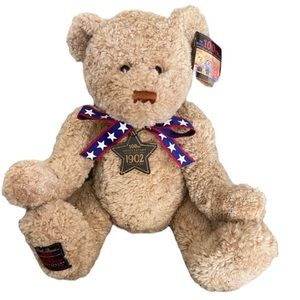 RARE Gund Jumbo Wish Bear *100th Anniversary* Teddy Bear Tan 25" Tall Adorable